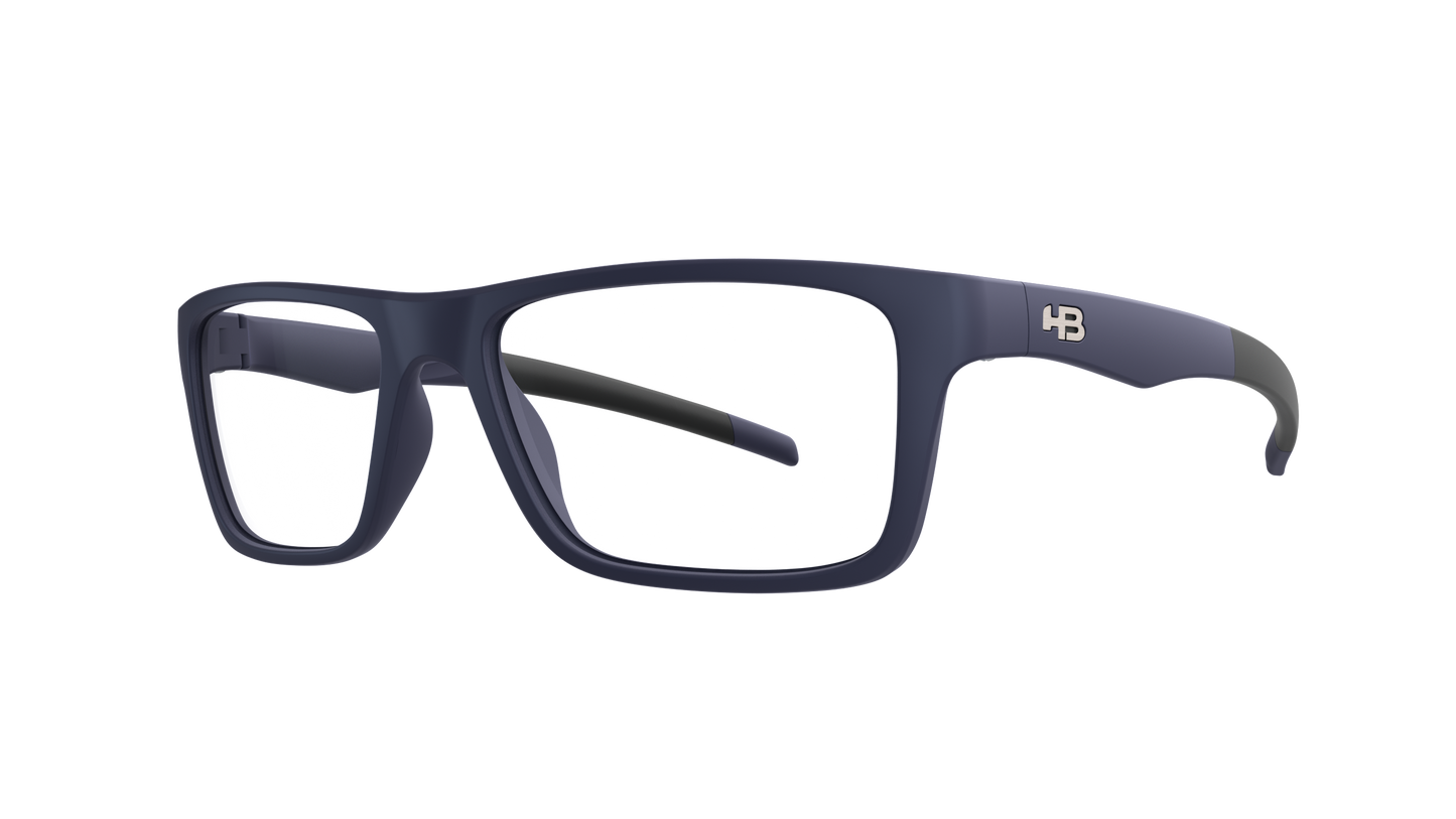 HB 93160 Matte Navy/ Gray Polarized Lente 5,3 Cm - Graduação - Loja HB