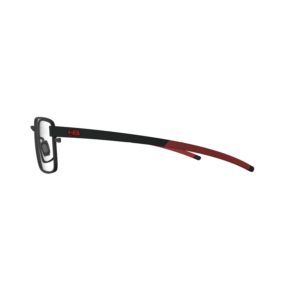 Óculos de Grau HB Duotech M 93423 Matte Black D. Red Lente 5,5 Cm - Loja HB