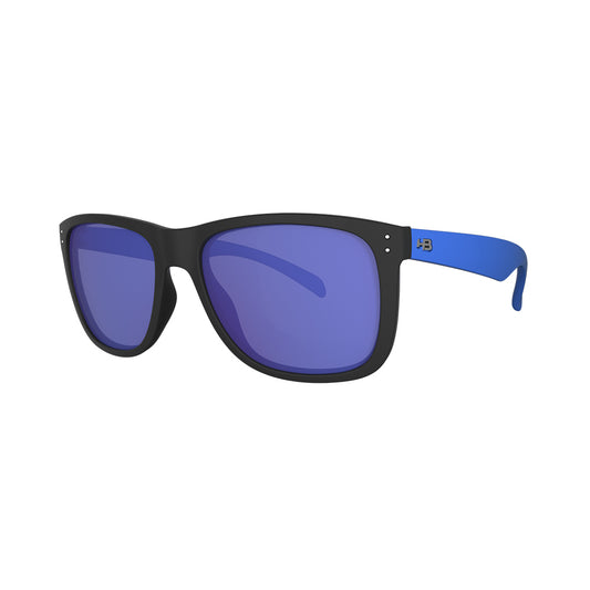 Óculos de Sol HB Teen Ozzie Black/ Matte Blue/ Blue Espelhado Unico - Loja HB