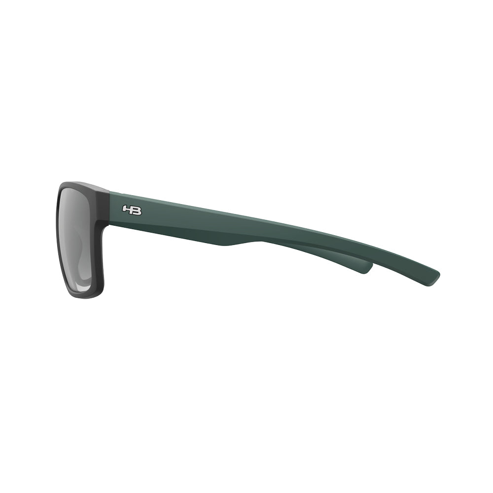 Óculos de Sol HB Freak M Black Milit Green Gray Gradient