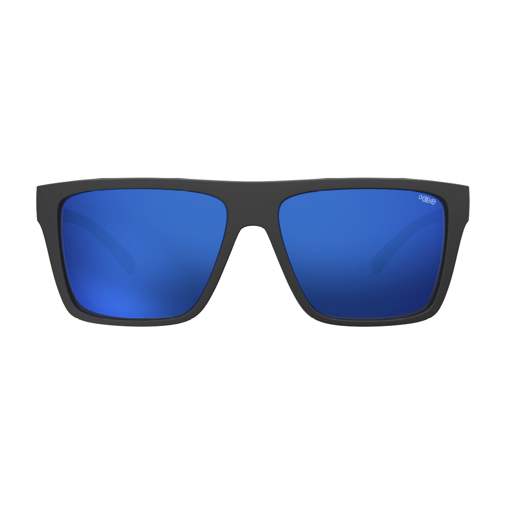 Óculos de Sol HB Floyd Matte Black Chrome Polarized Glass