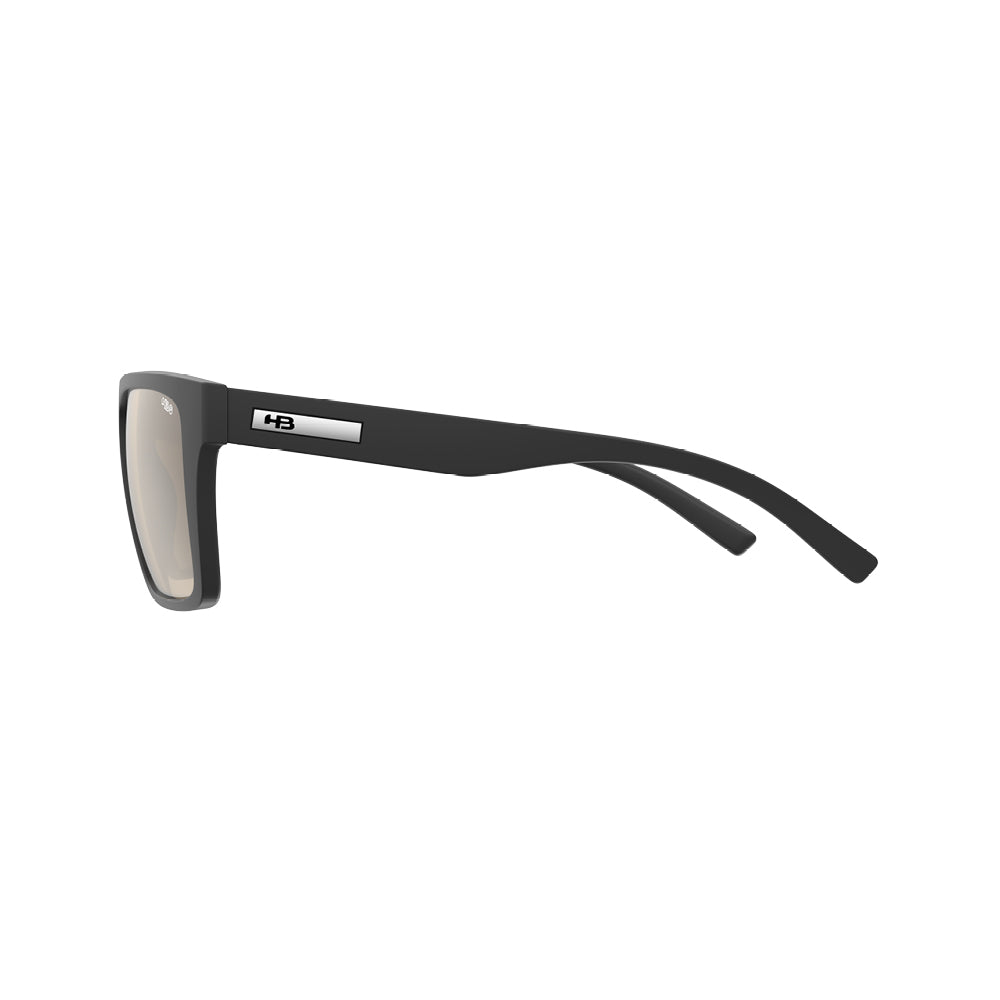 Óculos de Sol HB Floyd Matte Black Brown Polarized Glass