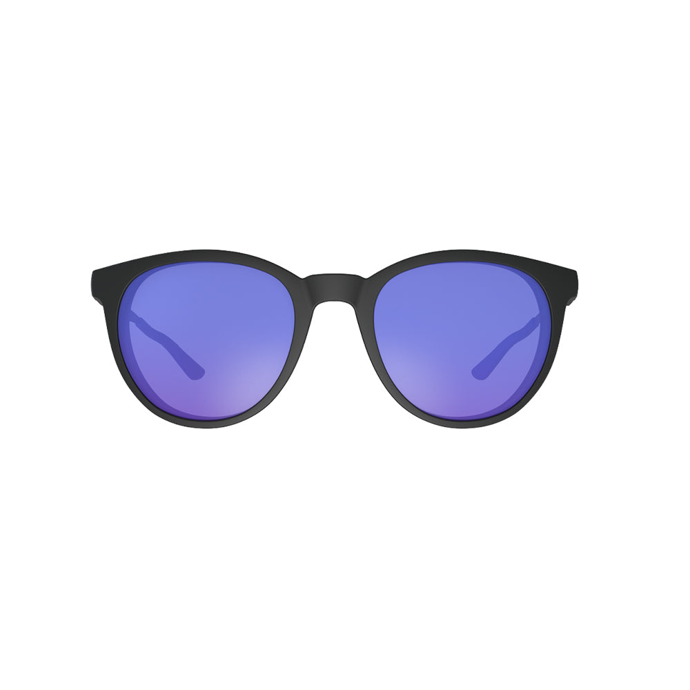 Óculos de Grau HB Duotech 0253 Clip On Matte Black D. Blue/ Blue Polarized Lente 4,9 Cm - Loja HB