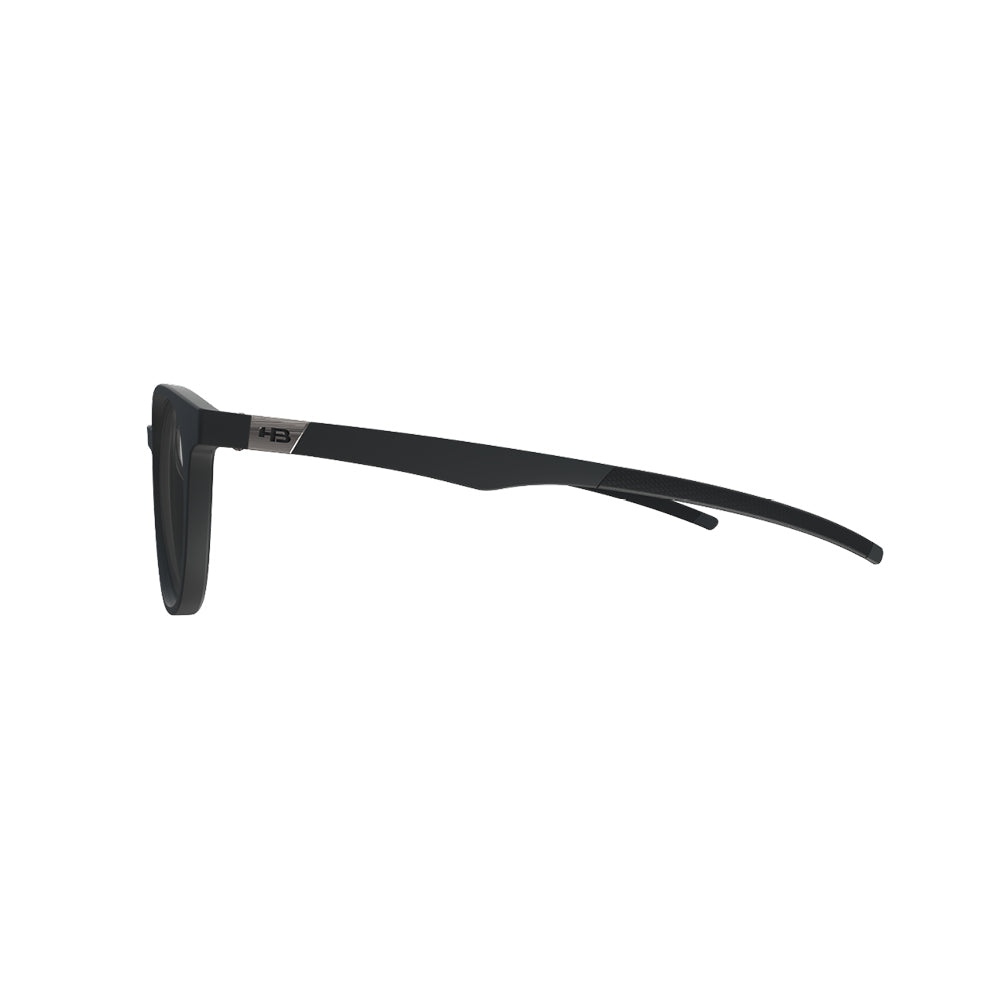 Óculos de Grau HB Duotech 0253 Clip On Matte Black/ Gray Polarized Lente 4,9 Cm - Loja HB