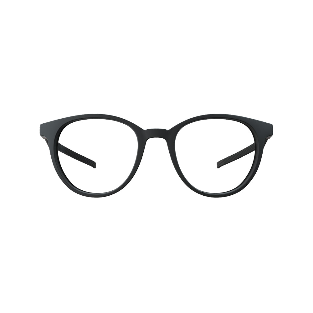 Óculos de Grau HB Duotech 0253 Clip On Matte Black Carbon Fiber/ Gray Polarized Lente 4,9 Cm - Loja HB