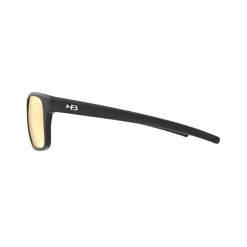 Óculos de Sol HB H-Bomb 2.0 Matte Black Gold Polarized Glass