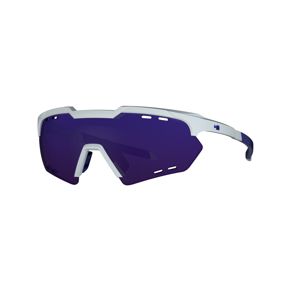 Óculos de Sol HB Shield Compac M Pearled White Multi Purple – Loja HB