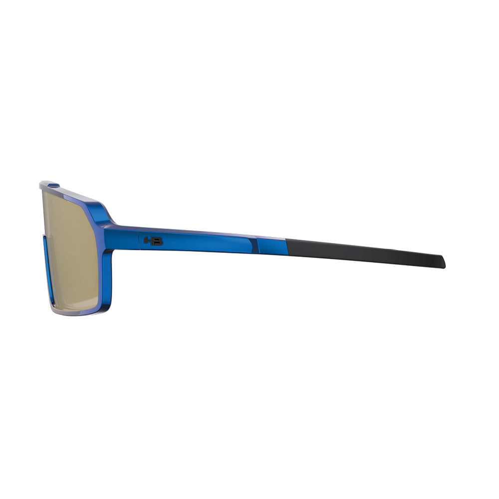 Óculos de Sol HB Grinder Metallic Blue Gold Chrome
