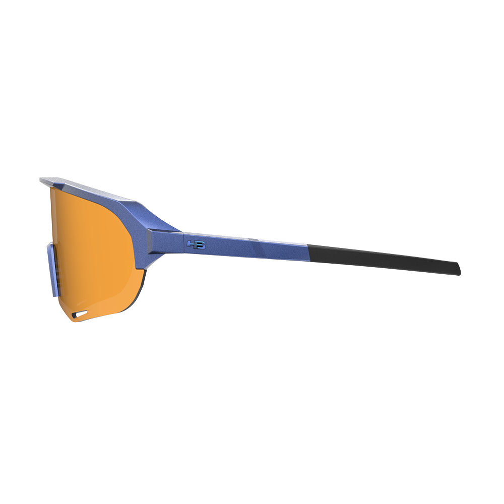 Óculos de Sol HB Edge R Silver Light Blue Orange Chrome