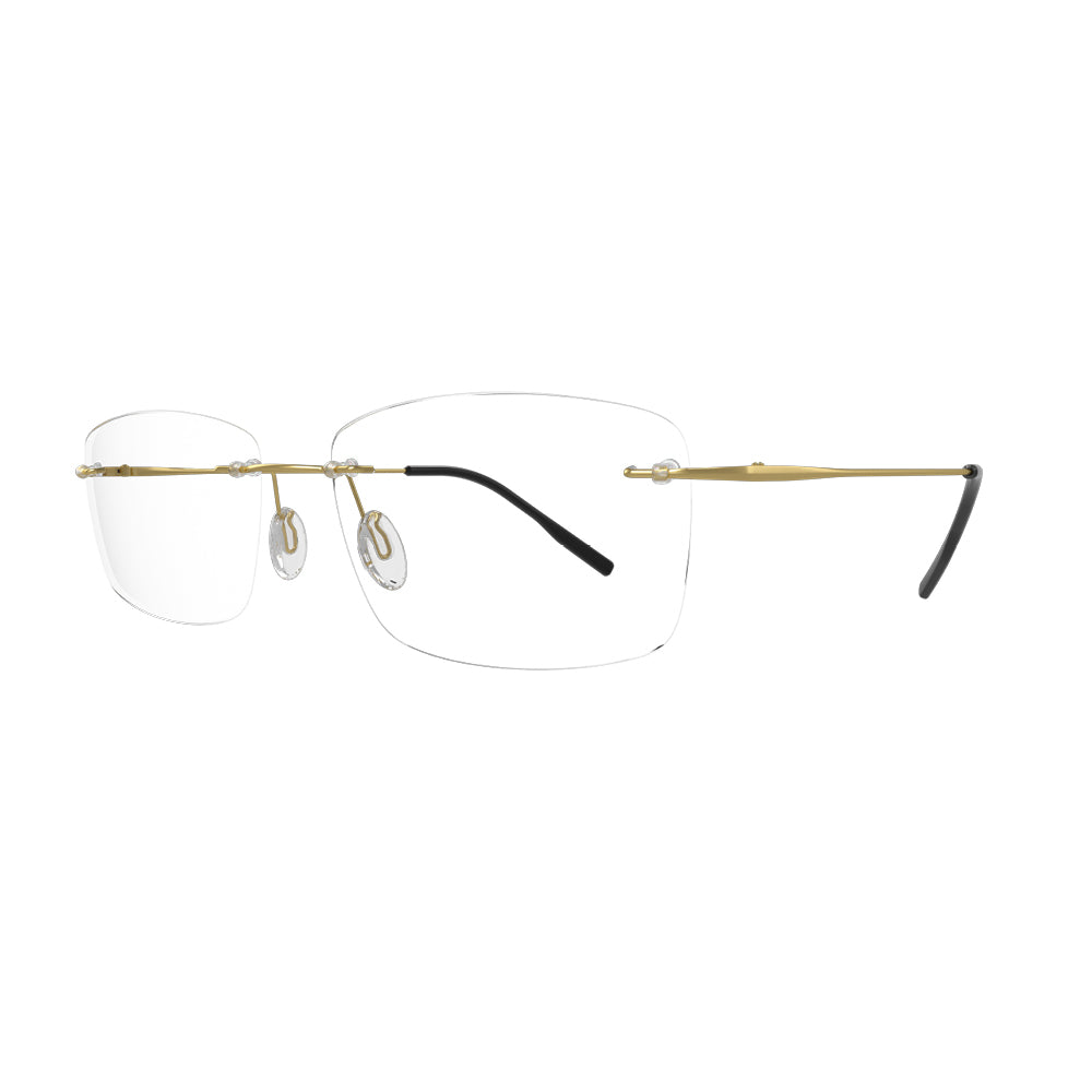 Armação De Grau HB Aeroflex 0478 Gold Lente 5,4 Cm - Loja HB