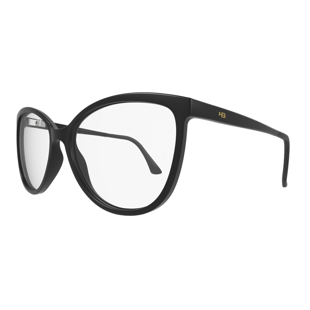 Armação de Grau HB 0484 Gloss Black Lente 5,5 cm - Loja HB