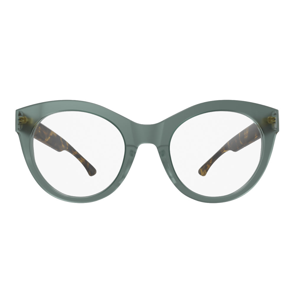 Armação de Grau HB 0485 M. Green Classical Havana Lente 4,9 cm - Loja HB