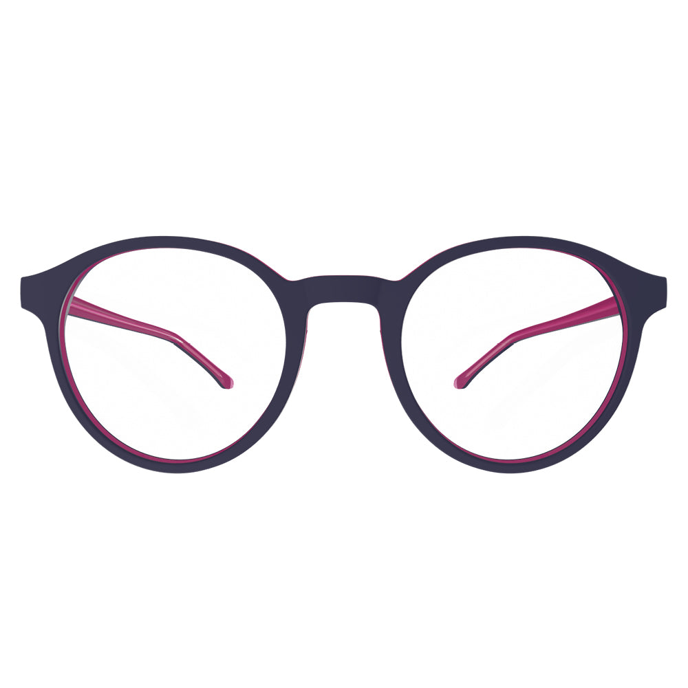 Armação de Grau HB 0487 Matte Steel Blue/ Pink Lente 4,7 cm - Loja HB