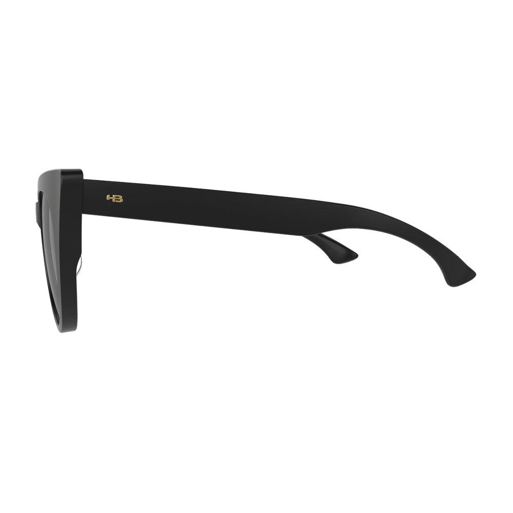 Armação HB Ecobloc 0495 Gloss Black - Lente 4,8 cm