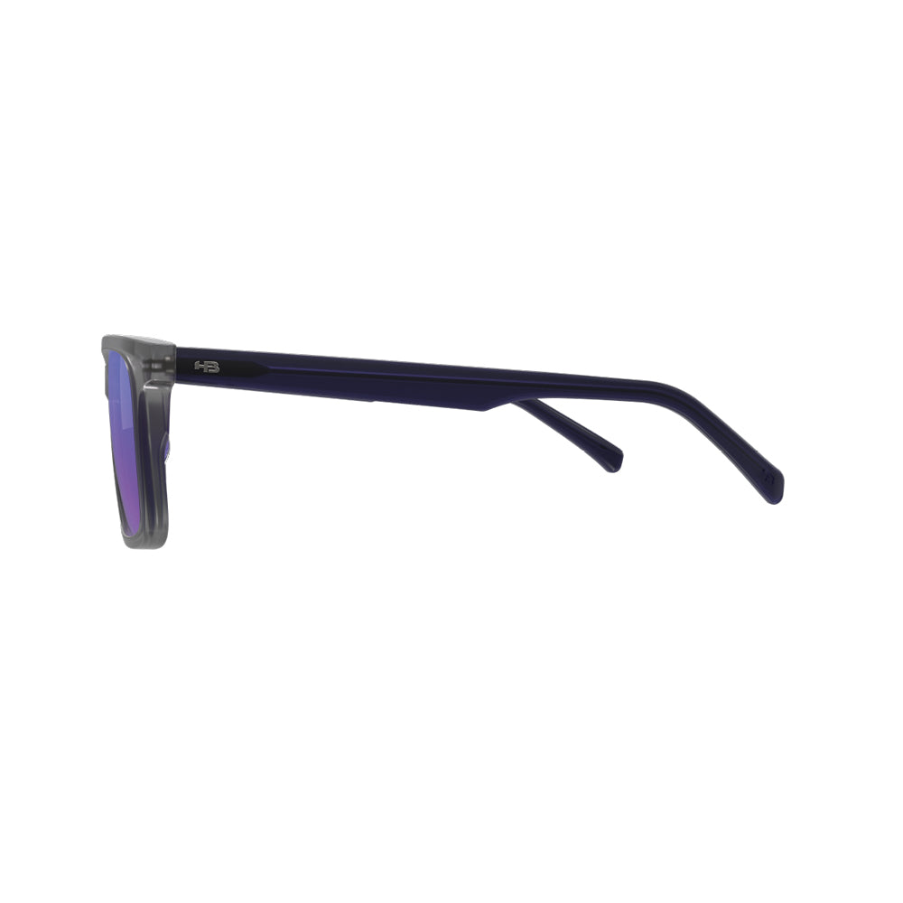 Óculos de Sol HB The Right Matte Onyx N Blue Blue Crhome