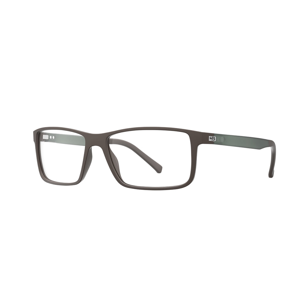 Óculos de Grau HB Polytech 2 0509 Matte Cafe/ M Light Green