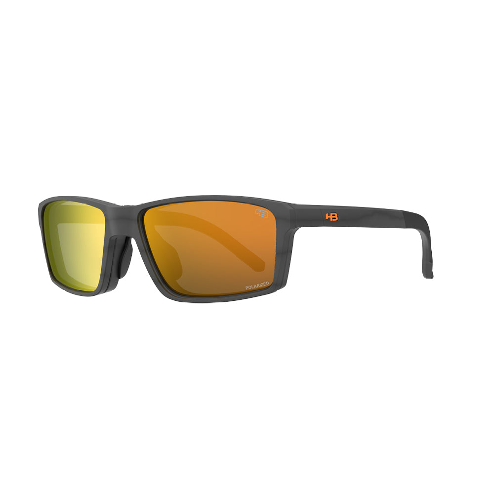Óculos de Grau HB PRESTO 2.0 Matte Graphene / Orange Chrome