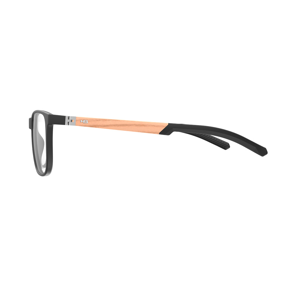 Óculos de Grau HB Polytech 0530 M Black Wood