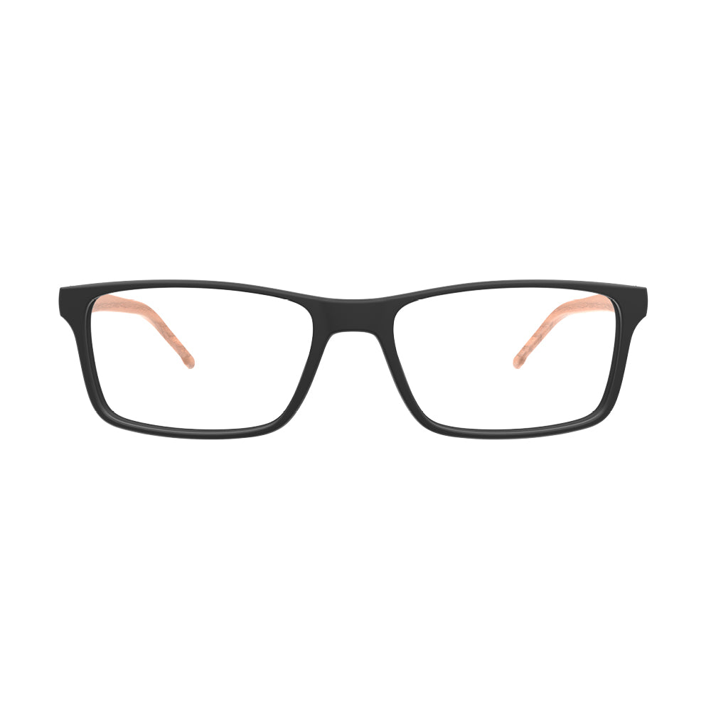 Óculos de Grau HB Polytech 0533 M Black/ Dark Wood