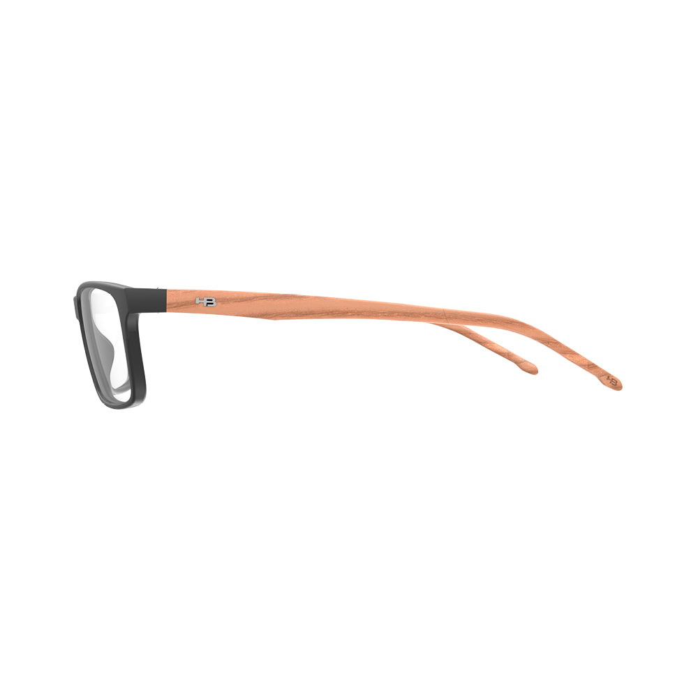 Óculos de Grau HB Polytech 0533 M Black/ Dark Wood