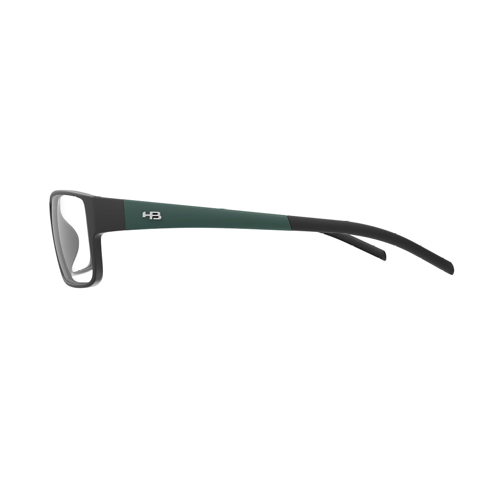 Óculos de Grau HB Polytech 0539 M Black/Military Green Demo