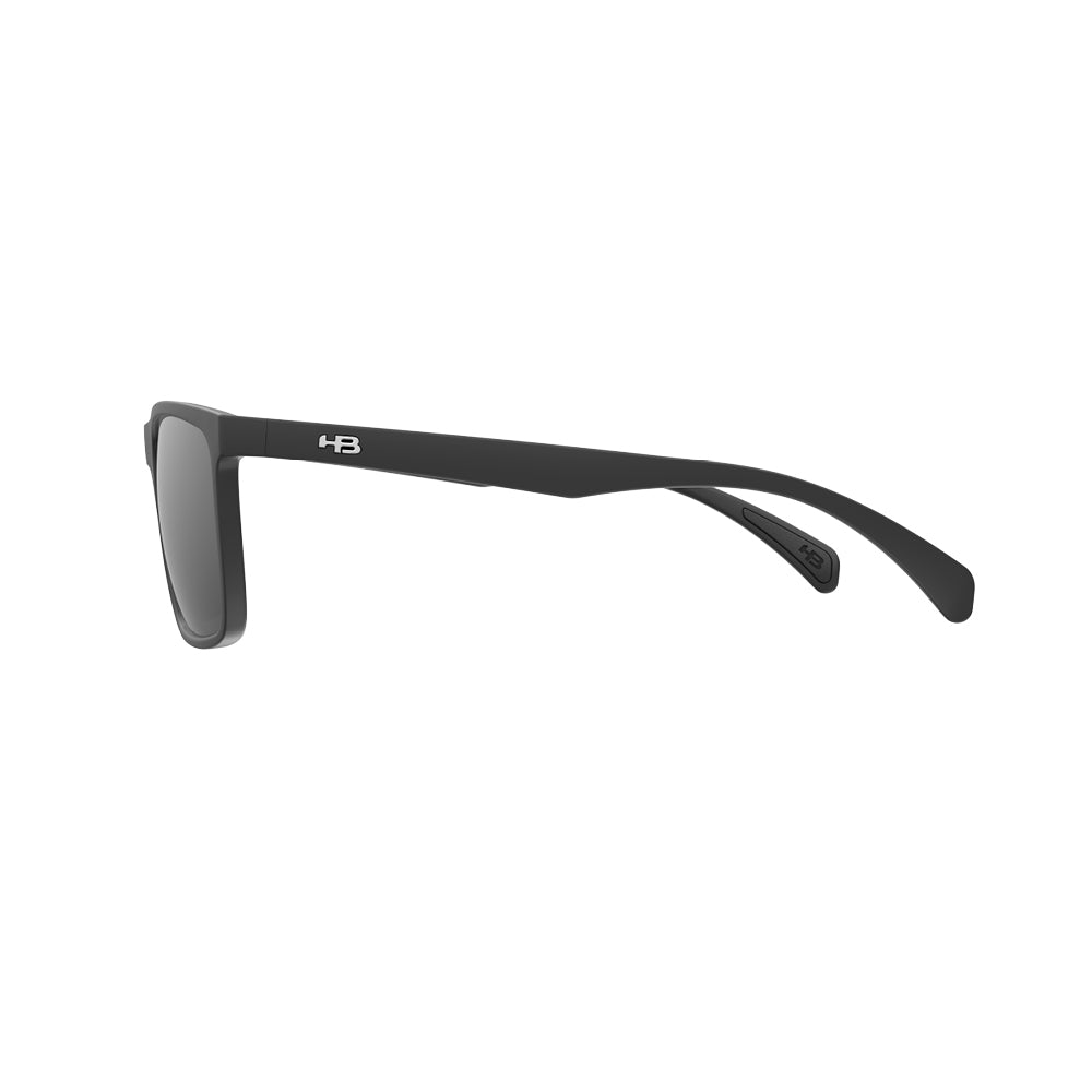 Óculos de Sol HB Iconic Matte Black Polarized Gray