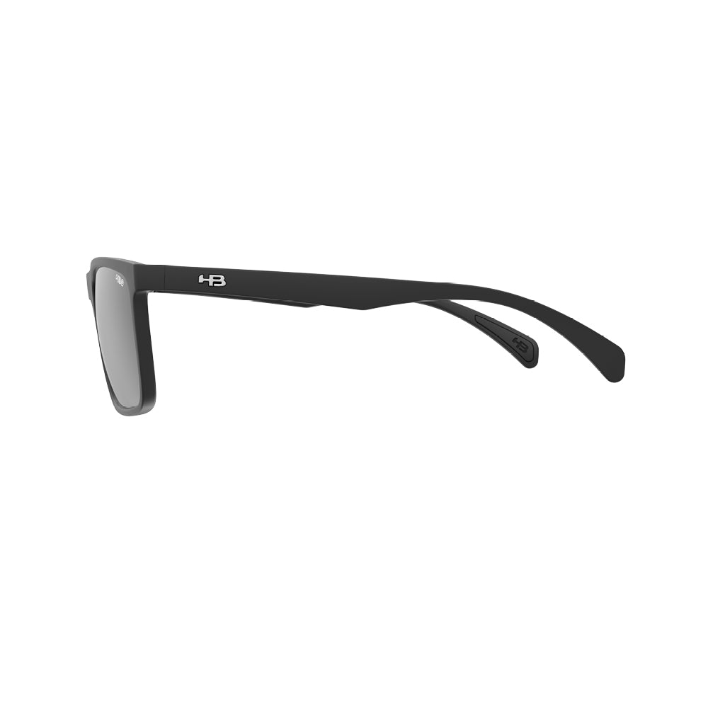 Óculos de Sol HB ICONIC MATTE BLACK GRAY POLARIZED GLASS