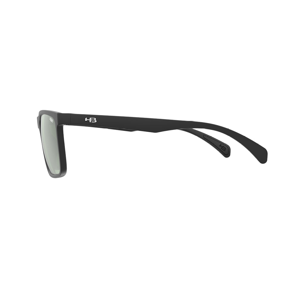 Óculos de Sol HB Iconic Matte Black G15 Polarized Glass