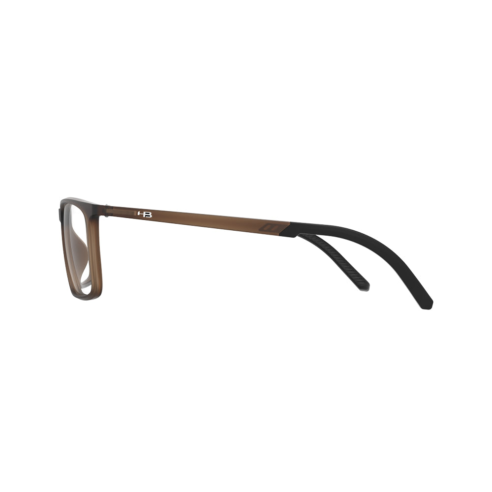 Óculos de Grau HB Polytech 0560 Matte Mocha