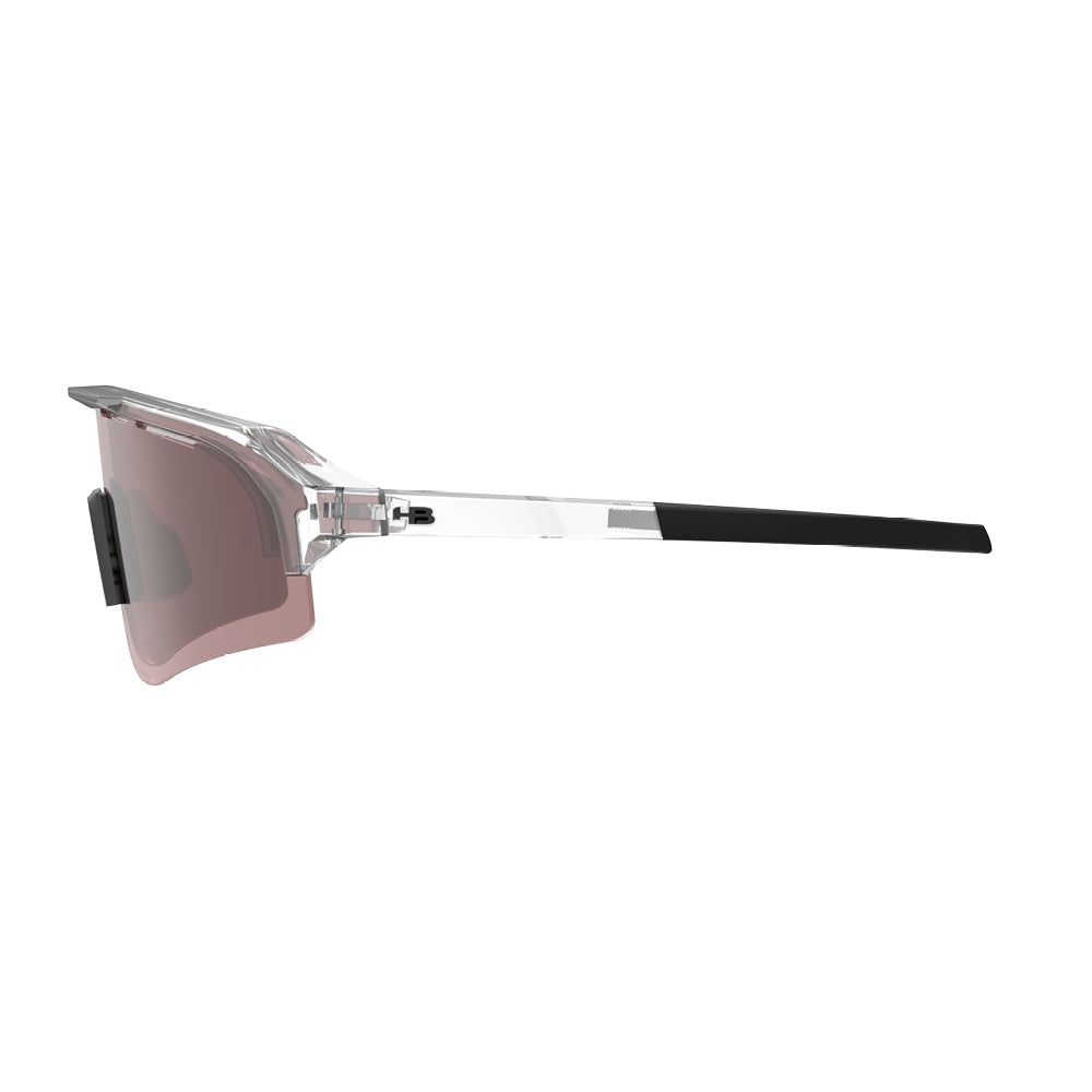 Óculos de Sol HB EDGE S GLOSS CRYSTAL/NOSE M BLACK AMBER