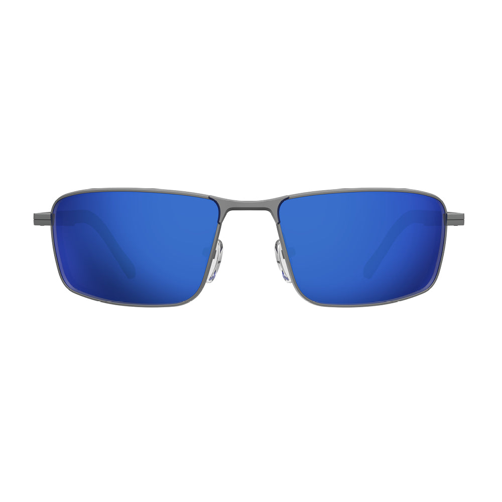 Óculos de Sol HB New Cyclops Matte Chrome Blue Chrome