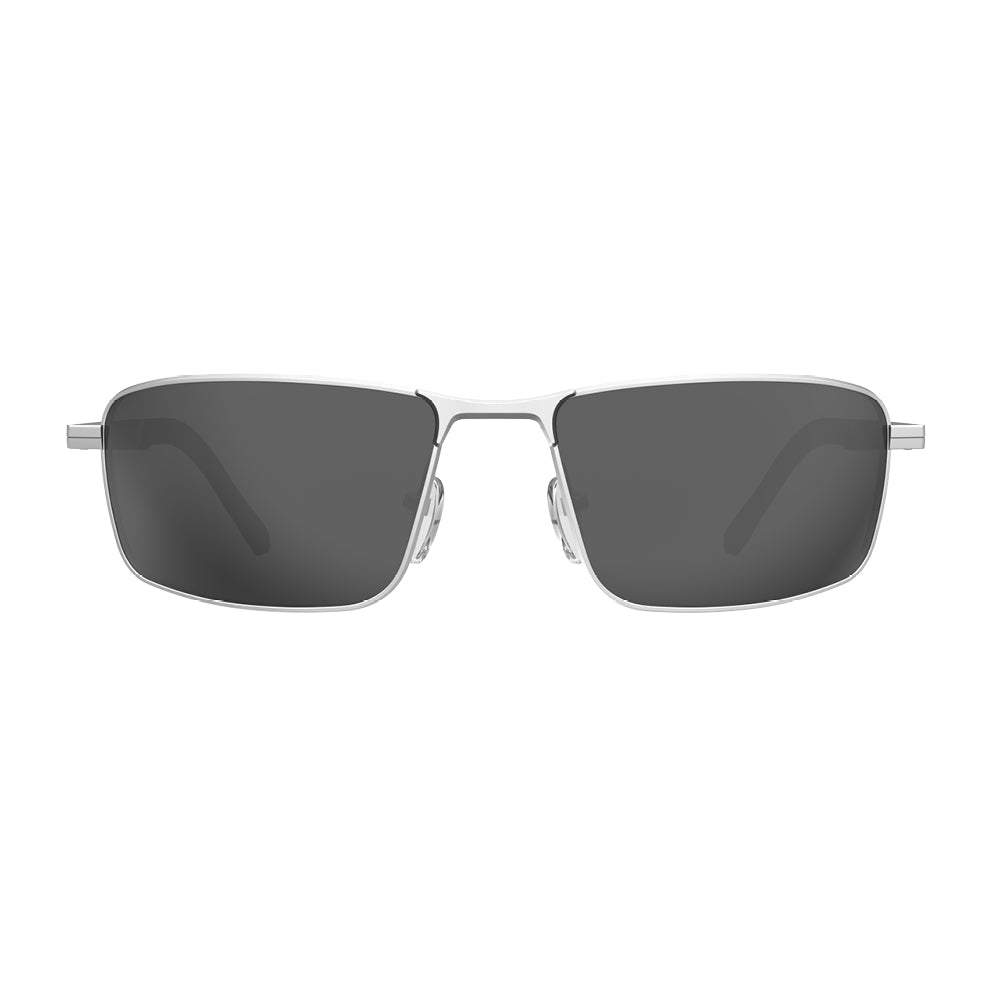 Óculos de Sol HB New Cyclops Matte Nickel Gray