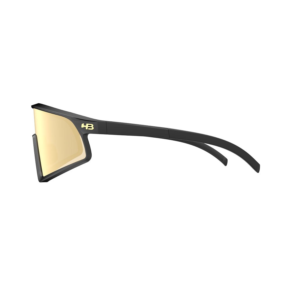 Óculos de Sol HB Ion Matte Black Gold Chrome