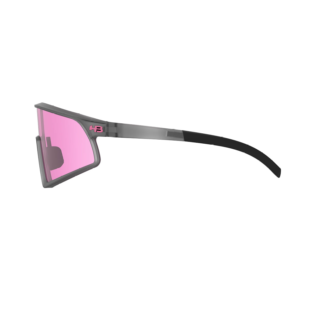 Óculos de Sol HB ION Matte Light Gray / Pink