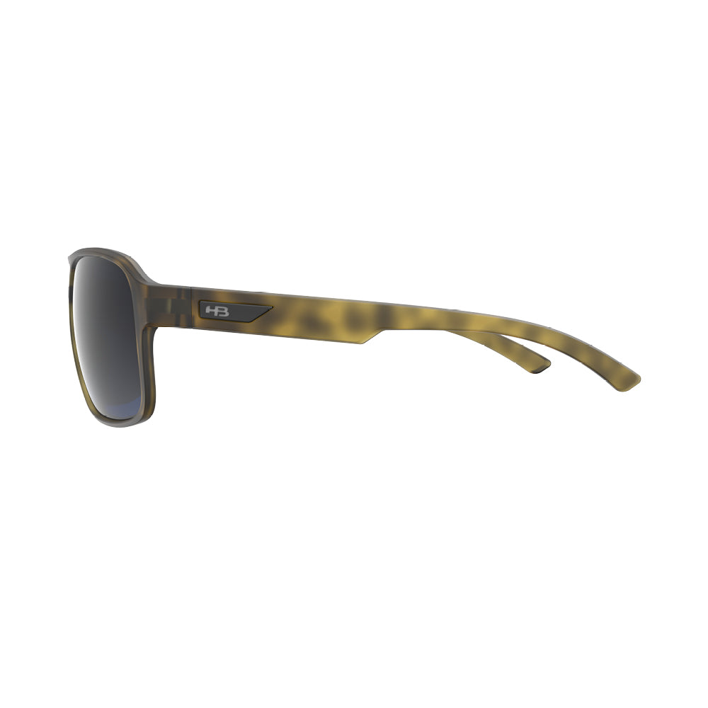 Óculos de Sol HB THUNDER Matte Havana Turtle / Photo TAC Light Blue