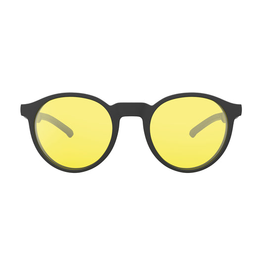 Clip on para Óculos de Grau HB Switch 0526 Matte Black Night Drive