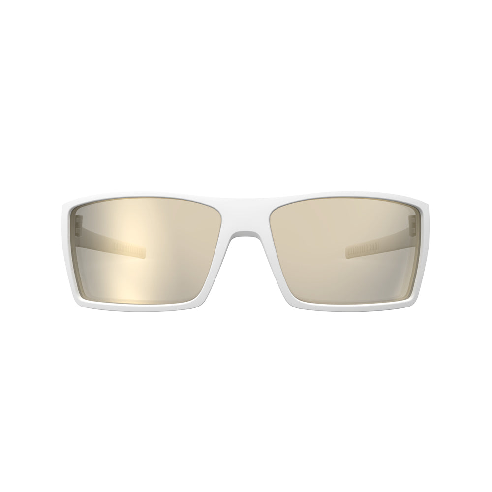 HB Padang Retangular Matte Polarized White Bronze - Solar - TAM 65 mm - Loja HB