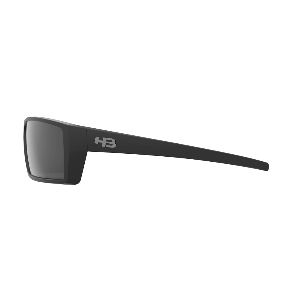 HB Padang Retangular Matte Black Gray - Solar - TAM 65 mm - Loja HB
