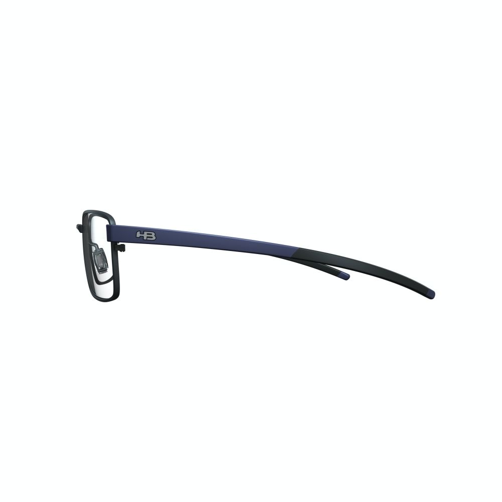 Óculos de Grau HB Duotech M 93423 Matte Graphitte Matte Navy Lente 5,5 Cm