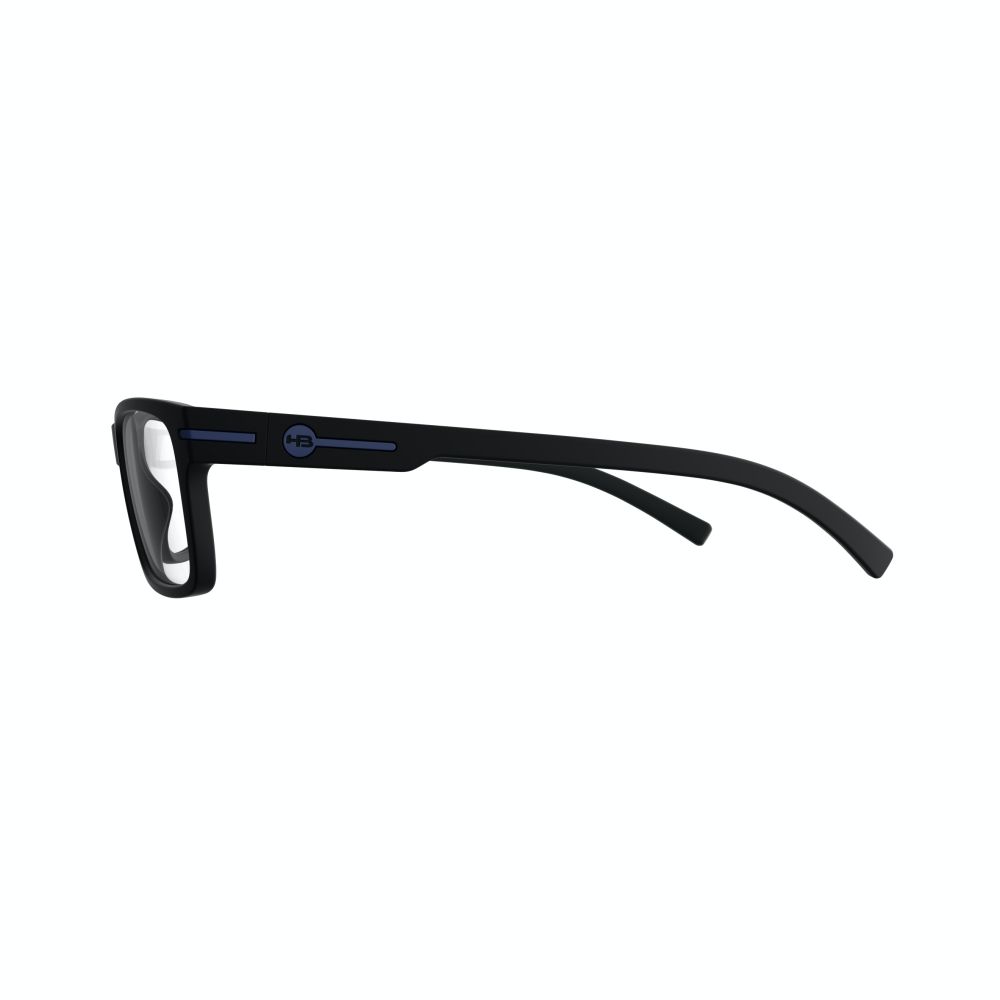 Óculos de Grau HB Polytech 93131 Matte Black D. Blue