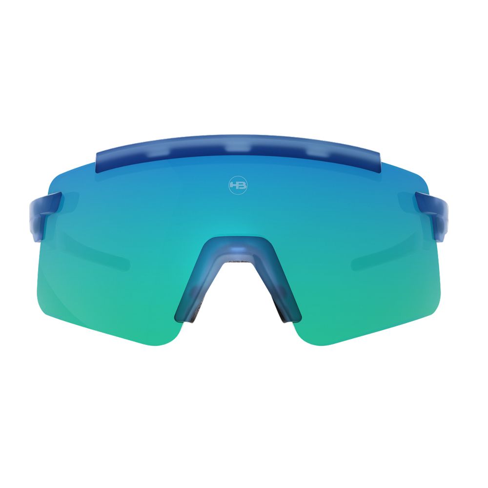 Óculos de Sol HB Apex Wavy Matte Blue/ Green Chrome – Loja HB