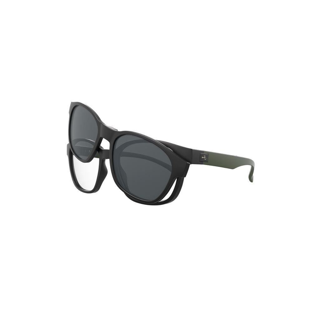 Óculos de Grau HB Switch 0448 Matte Black/ Polarized Gray Lente 5,0 cm