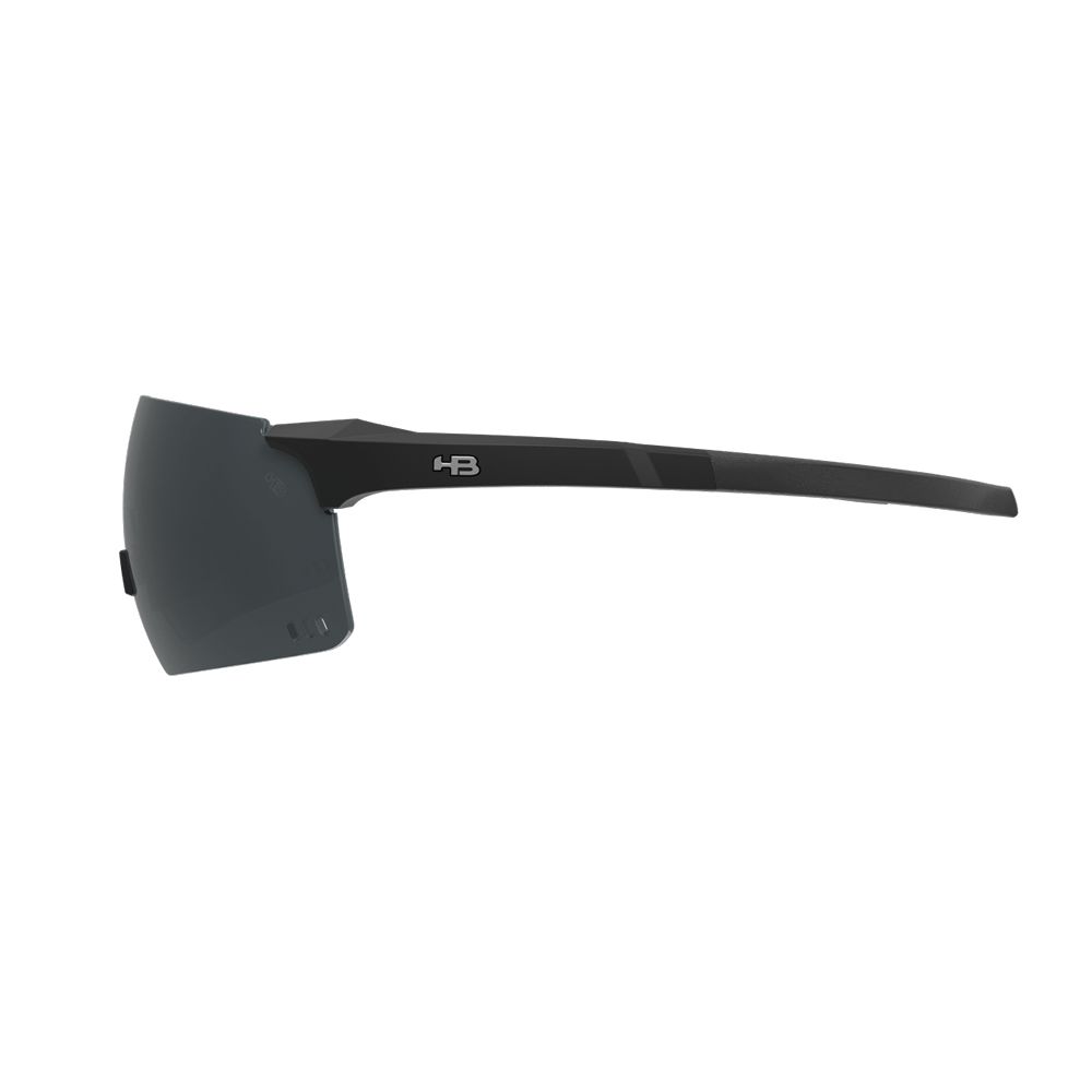 Óculos de Sol HB Quad R 2.0 Matte Black/ Gray - Solar