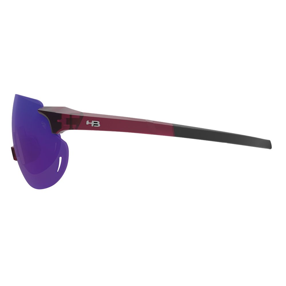 Óculos de Sol HB Quad Z 2.0 Cranberry/ Blue Chrome - Solar – Loja HB
