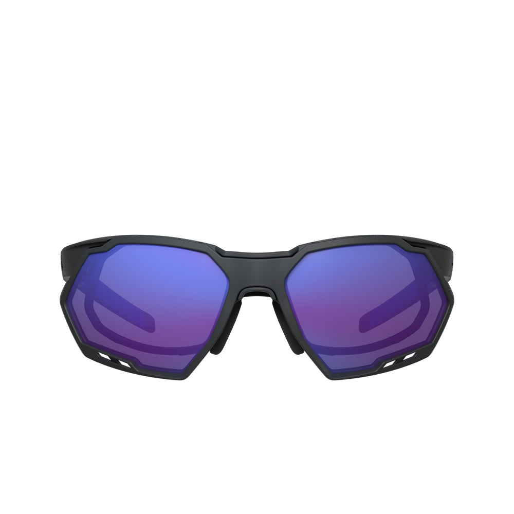 Óculos de Grau HB Rush Clip On Matte Graphite/ Blue Chorme - Loja HB