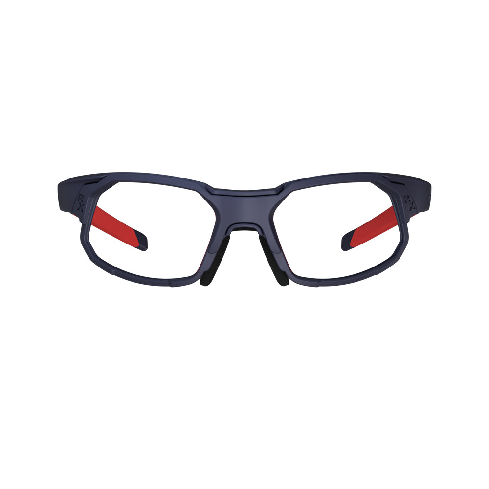 Óculos de Grau HB Rush Clip On Matte Navy/ Multi Red - Loja HB