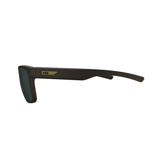 Óculos de Sol HB H-Bomb Matte Brown / G15 - Lente 5,7 cm