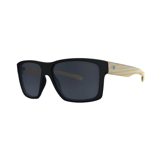 Óculos de Sol HB Freak Matte Black Wood/ Gray - Loja HB