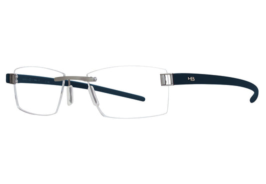 Óculos de Grau Hb Duotech M 93062 Matte Grey Matte Navy Lente 5,0 Cm - Loja HB
