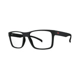 Óculos de Grau HB Polytech M 93108 Matte Black D. Graphite - Lente 5,2 Cm